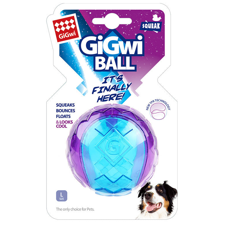 GiGwi is expensive for pet toys G-ball sound ball dog toy interactive dog training Frisbee explosion ball wholesale